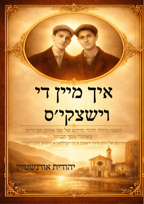 איך מיין די וישצקי'ס - הצצה נדירה לניסיונות היומיומיים של שני אחים חב"דיים (הרב מיכל וישצקי ויבדלחט"א הרב בן ציון וישצקי) מאחורי מסך הברזל